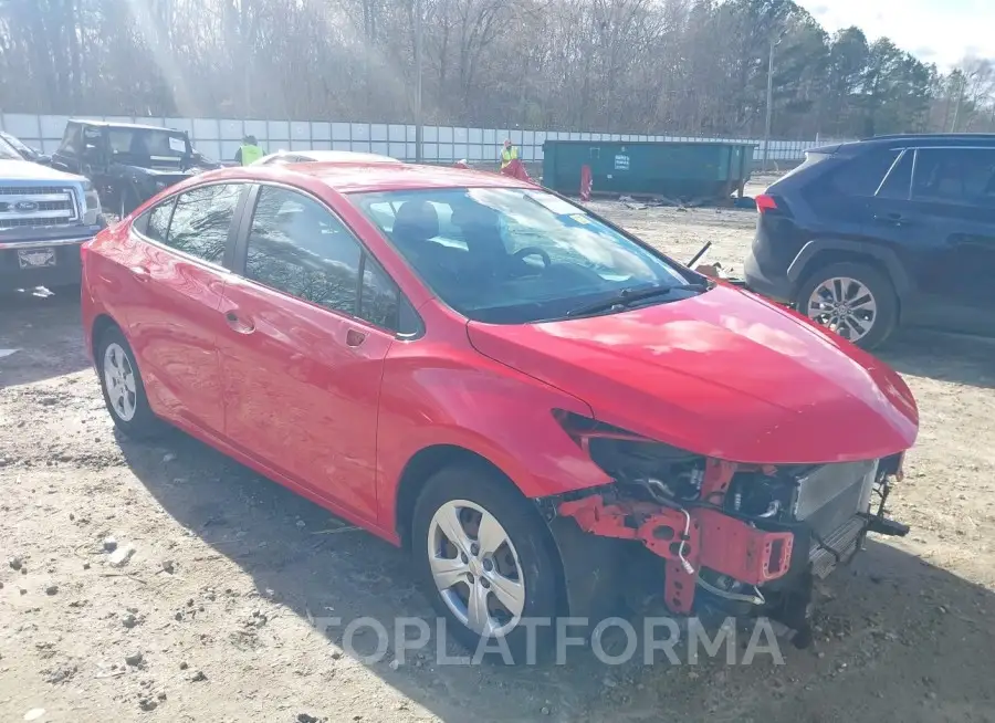 CHEVROLET CRUZE 2016 vin 1G1BC5SM6G7278098 from auto auction Iaai