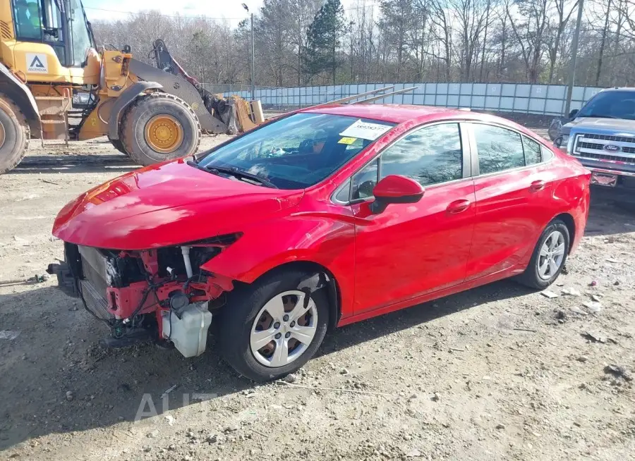 CHEVROLET CRUZE 2016 vin 1G1BC5SM6G7278098 from auto auction Iaai