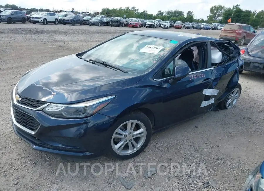 CHEVROLET CRUZE 2016 vin 1G1BE5SM6G7304550 from auto auction Iaai