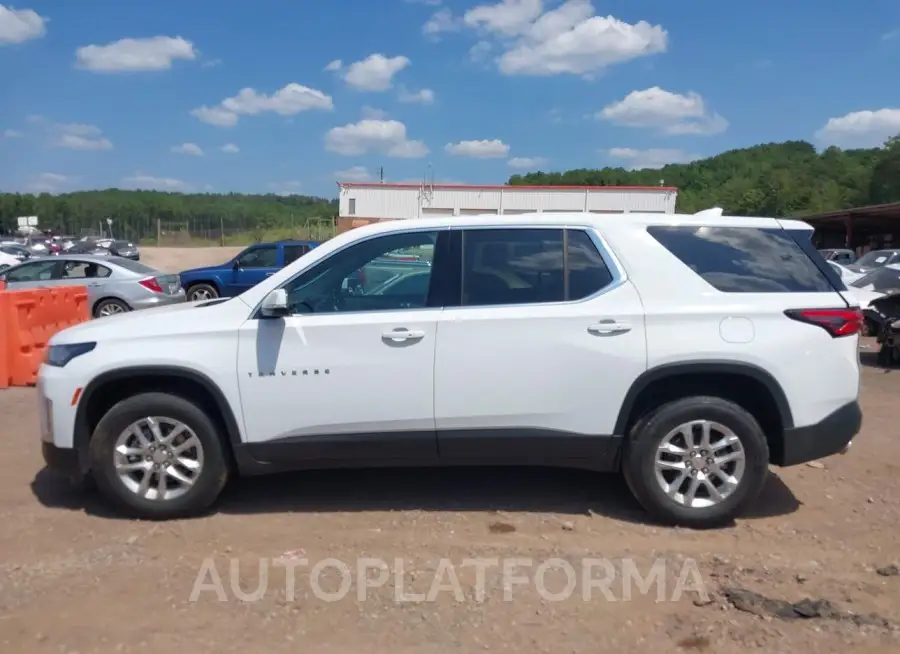 CHEVROLET TRAVERSE 2022 vin 1GNERLKW1NJ186400 from auto auction Iaai