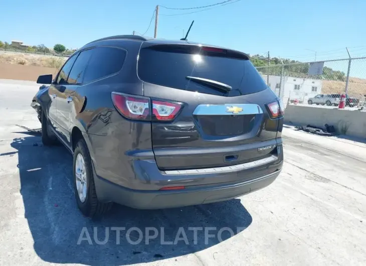 CHEVROLET TRAVERSE 2015 vin 1GNKRFEDXFJ163956 from auto auction Iaai