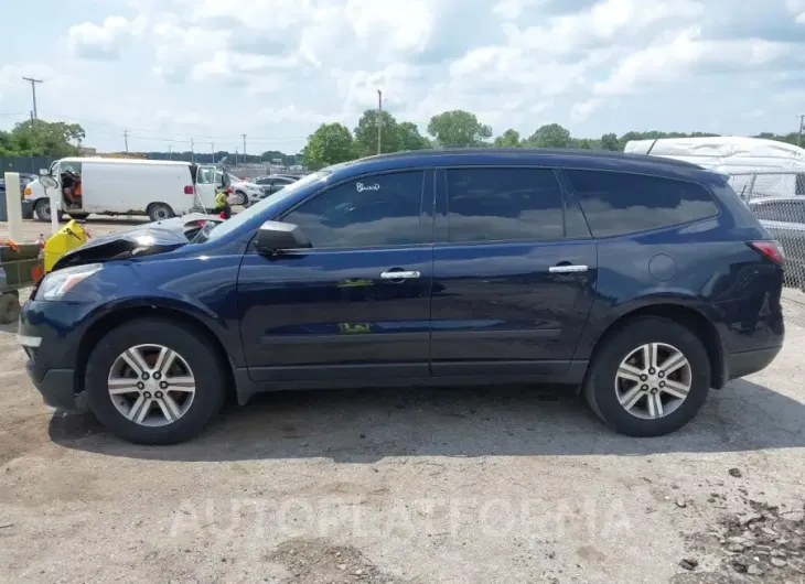 CHEVROLET TRAVERSE 2017 vin 1GNKRFKDXHJ148591 from auto auction Iaai