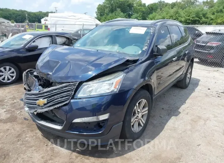 CHEVROLET TRAVERSE 2017 vin 1GNKRFKDXHJ148591 from auto auction Iaai