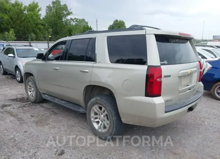 CHEVROLET TAHOE 2016 vin 1GNSCAKC8GR293530 from auto auction Iaai