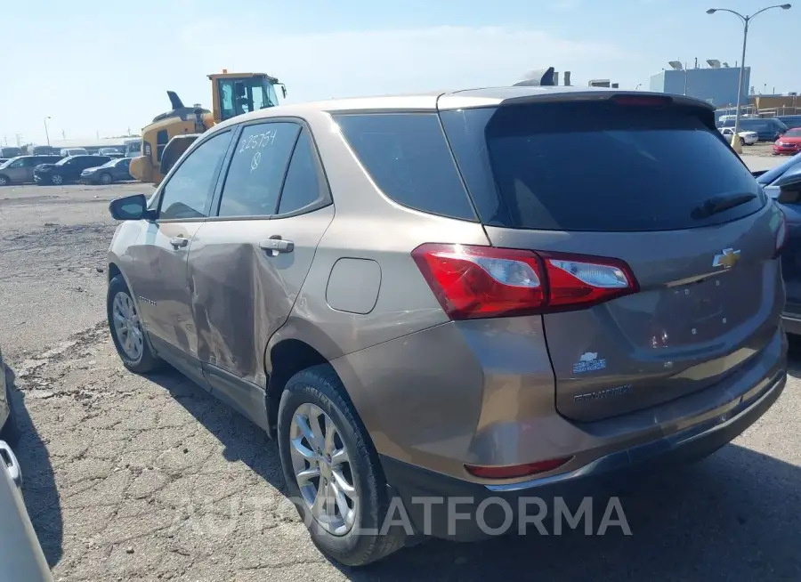 CHEVROLET EQUINOX 2018 vin 2GNAXHEV8J6225754 from auto auction Iaai