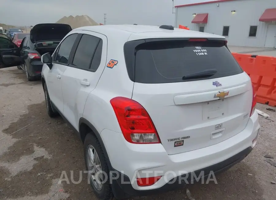 CHEVROLET TRAX 2018 vin 3GNCJNSB8JL235490 from auto auction Iaai