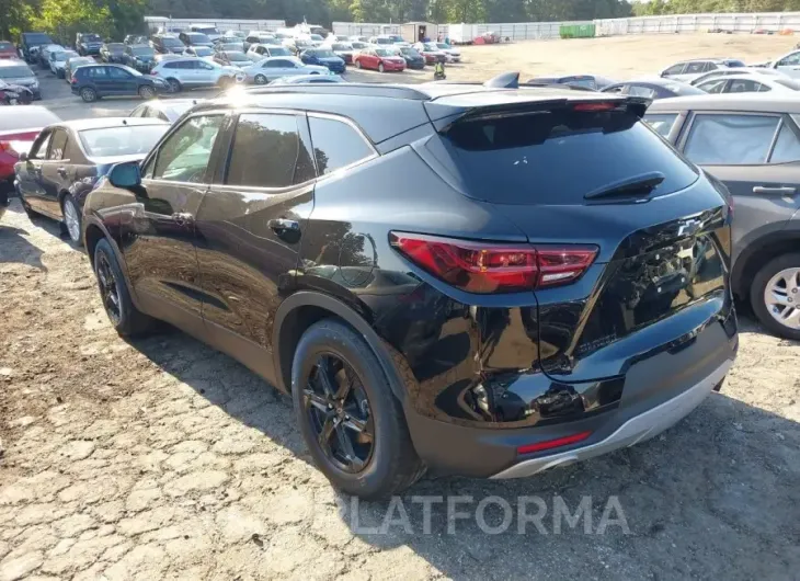 CHEVROLET BLAZER 2023 vin 3GNKBCR43PS221015 from auto auction Iaai