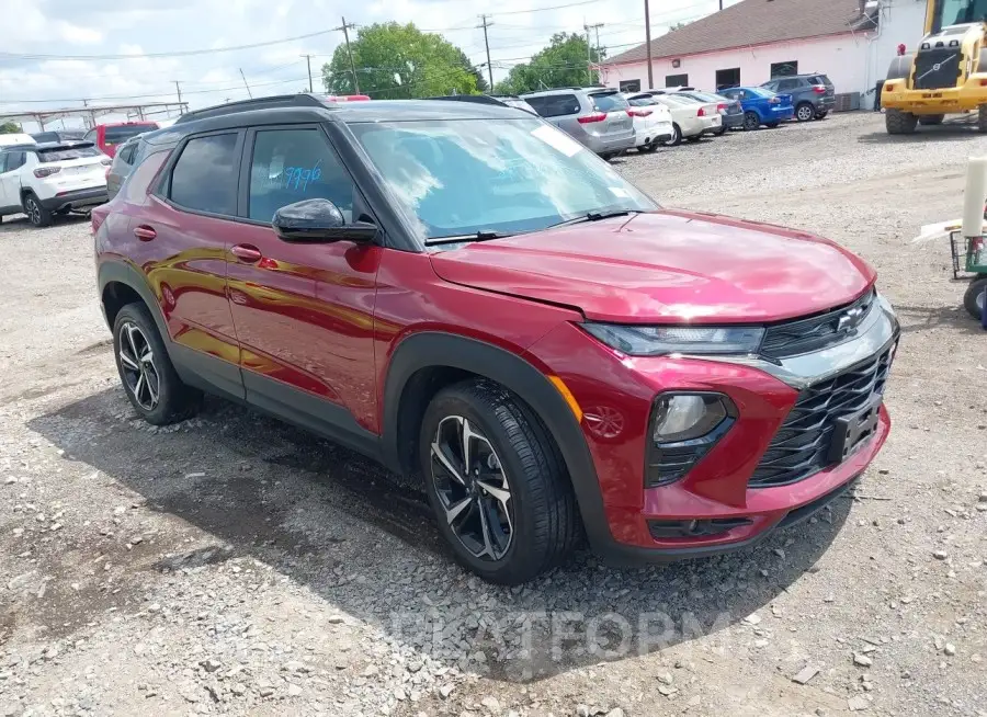 CHEVROLET TRAILBLAZER 2022 vin KL79MUSL3NB027244 from auto auction Iaai