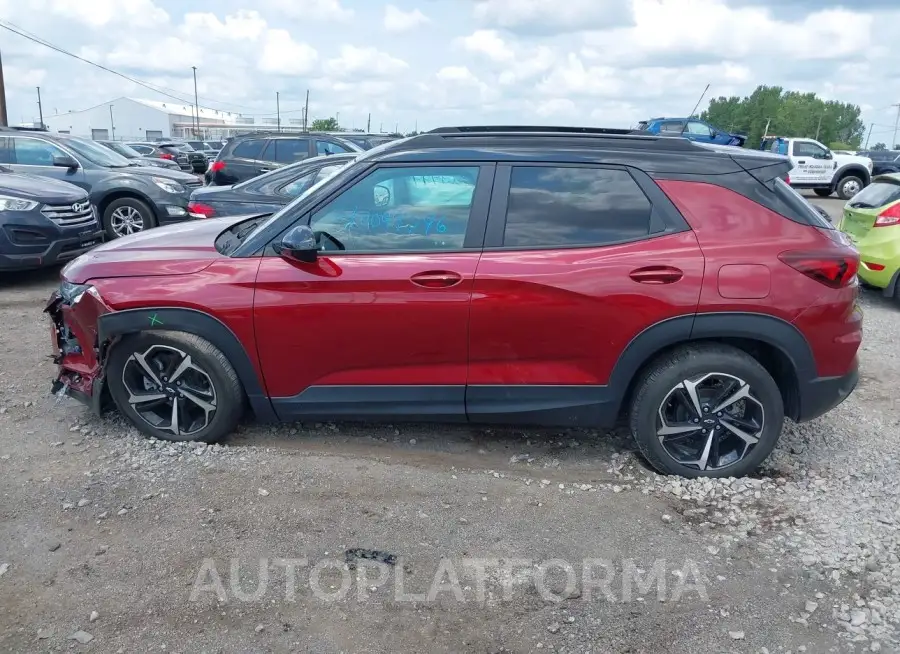 CHEVROLET TRAILBLAZER 2022 vin KL79MUSL3NB027244 from auto auction Iaai