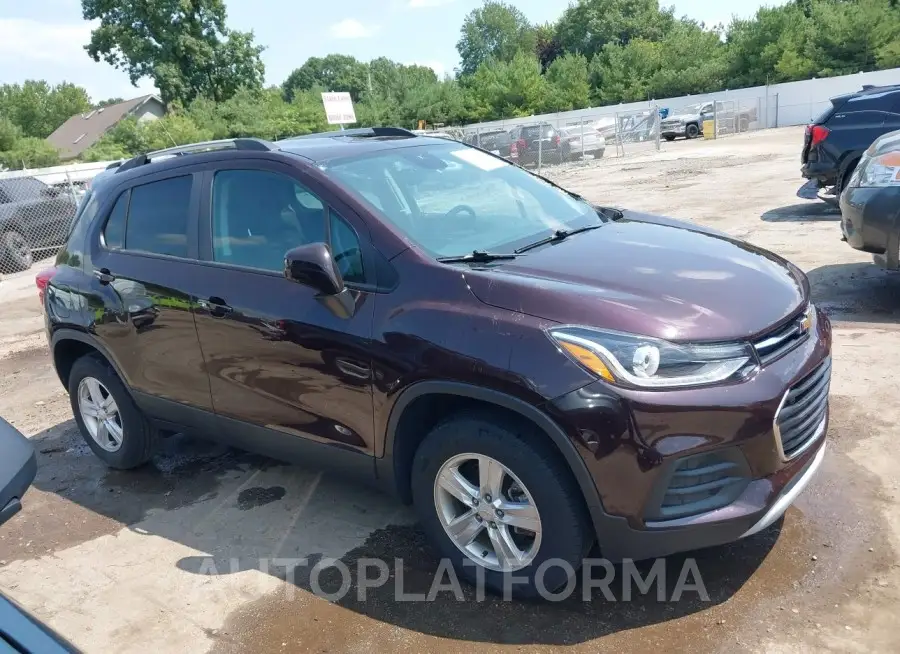 CHEVROLET TRAX 2021 vin KL7CJPSB7MB349889 from auto auction Iaai