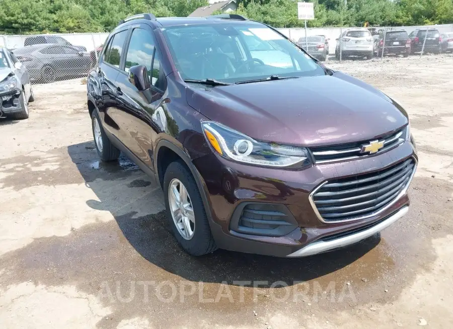 CHEVROLET TRAX 2021 vin KL7CJPSB7MB349889 from auto auction Iaai