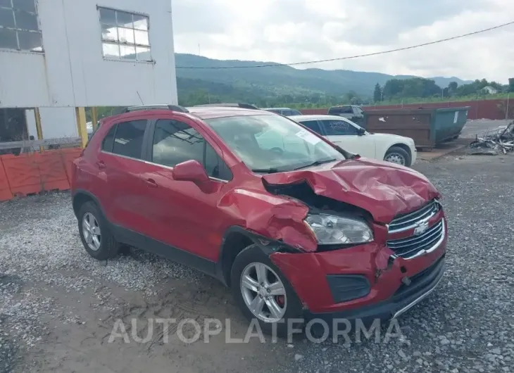 CHEVROLET TRAX 2015 vin KL7CJRSB7FB062664 from auto auction Iaai