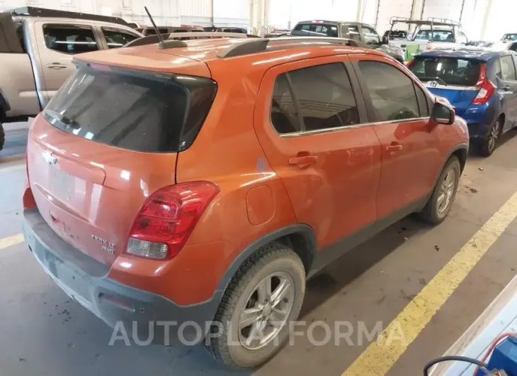 CHEVROLET TRAX 2015 vin KL7CJRSBXFB222214 from auto auction Iaai