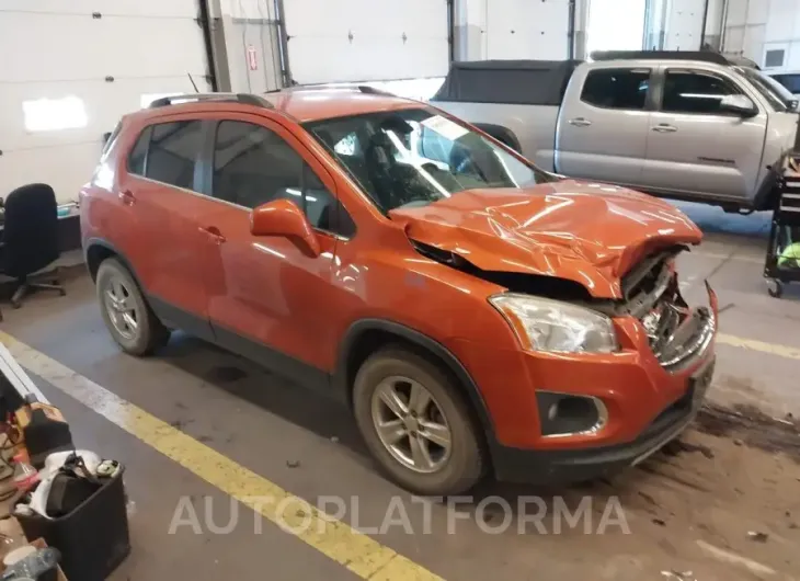 CHEVROLET TRAX 2015 vin KL7CJRSBXFB222214 from auto auction Iaai