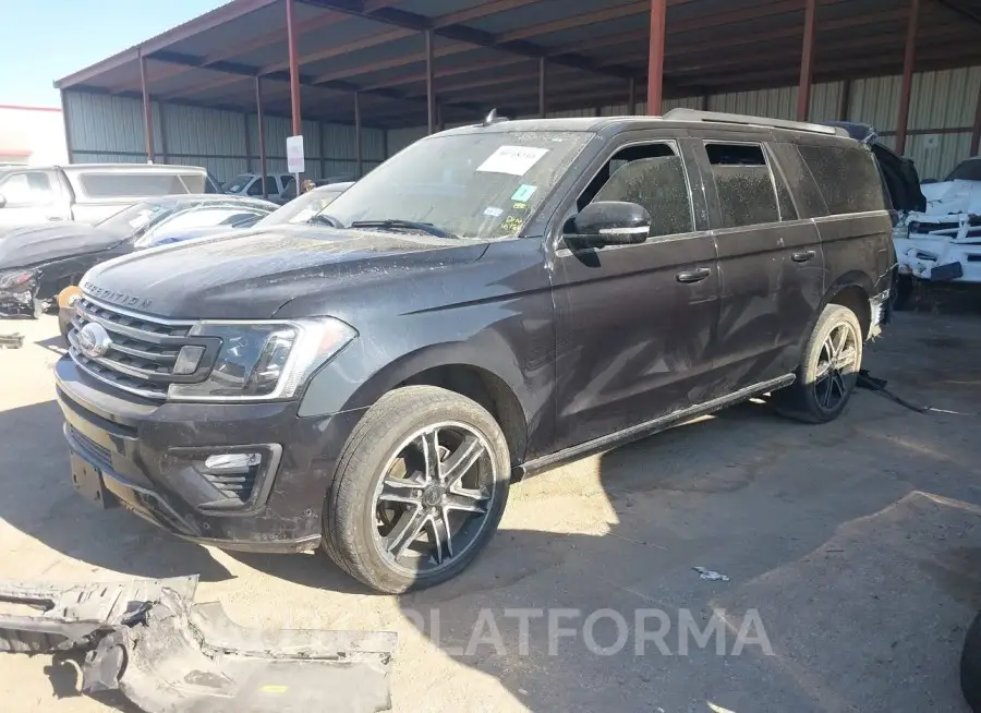 FORD EXPEDITION MAX 2019 vin 1FMJK1KT6KEA89036 from auto auction Iaai