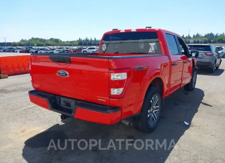 FORD F-150 2021 vin 1FTEW1CP4MKE23533 from auto auction Iaai