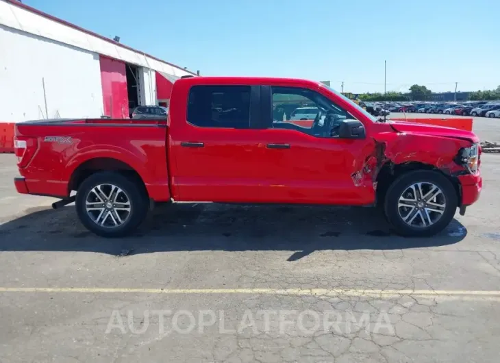 FORD F-150 2021 vin 1FTEW1CP4MKE23533 from auto auction Iaai