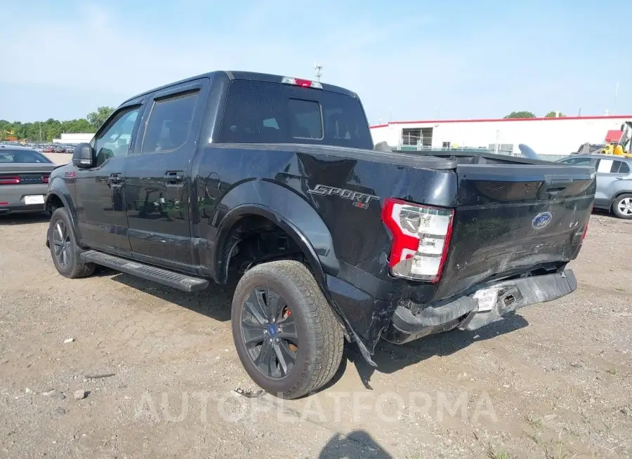 FORD F-150 2020 vin 1FTEW1EP3LFB86330 from auto auction Iaai