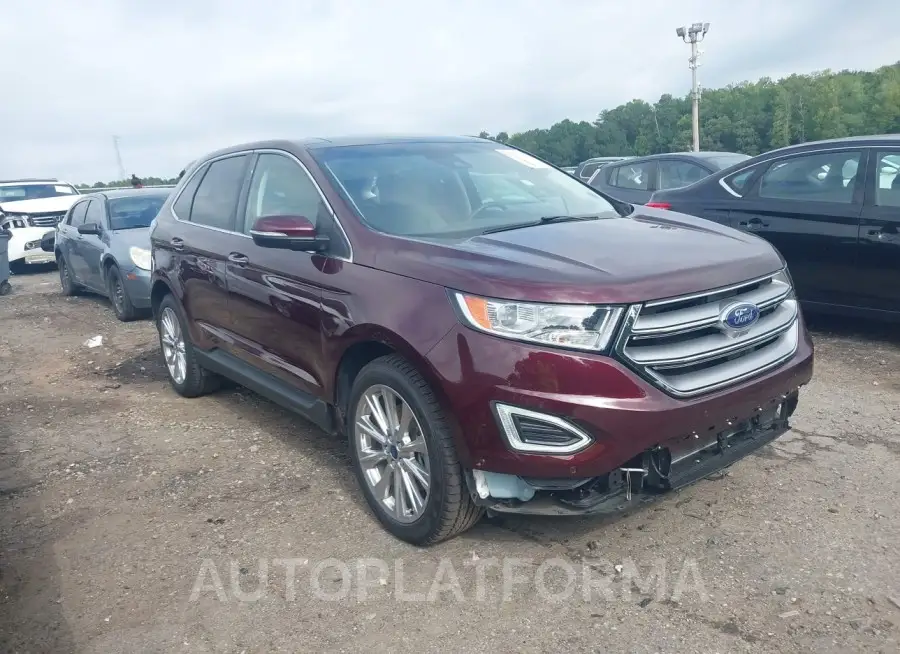 FORD EDGE 2018 vin 2FMPK3K8XJBB77423 from auto auction Iaai