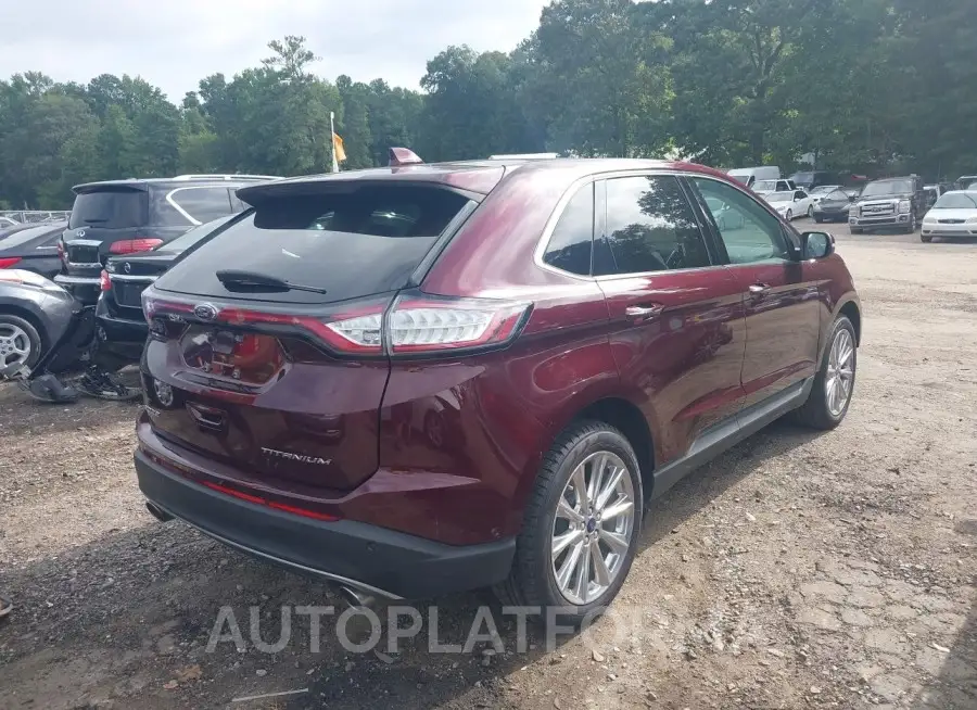 FORD EDGE 2018 vin 2FMPK3K8XJBB77423 from auto auction Iaai