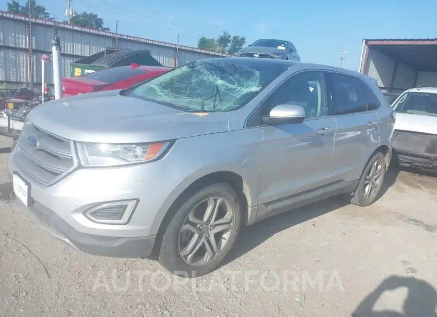 FORD EDGE 2016 vin 2FMPK4K81GBB22406 from auto auction Iaai