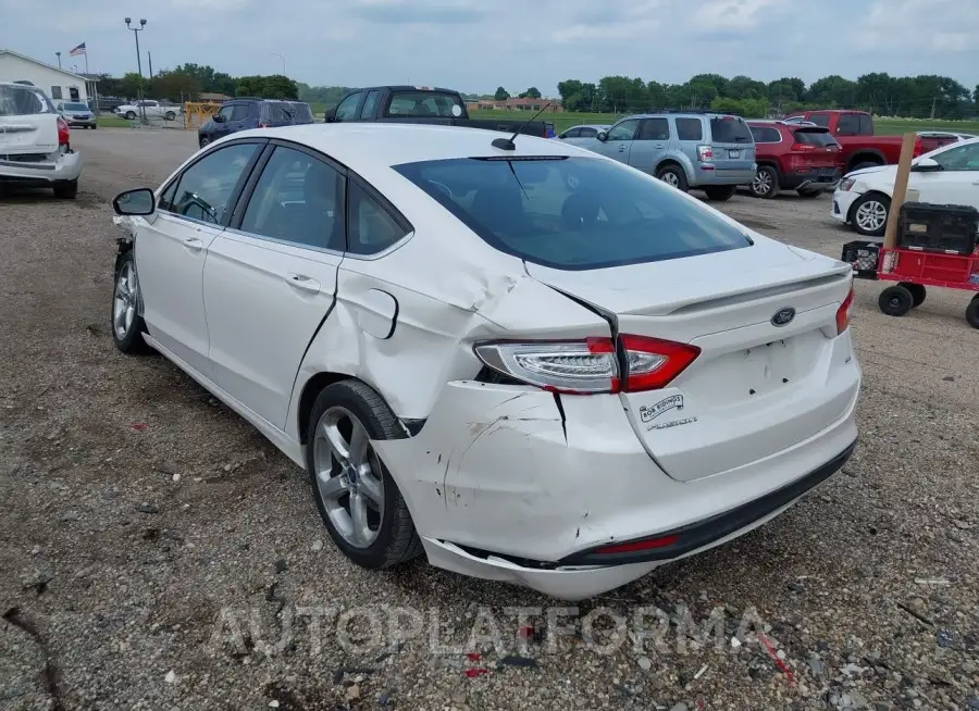 FORD FUSION 2015 vin 3FA6P0H7XFR252375 from auto auction Iaai