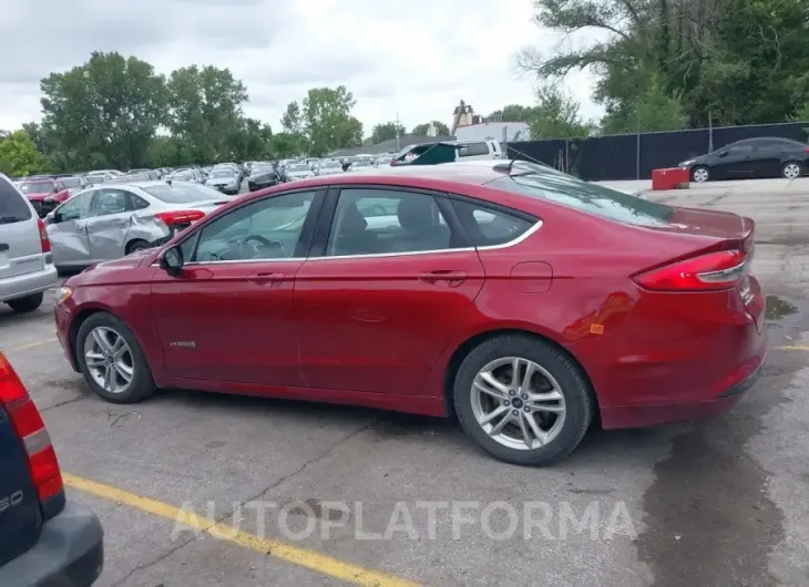 FORD FUSION HYBRID 2018 vin 3FA6P0LU7JR286876 from auto auction Iaai