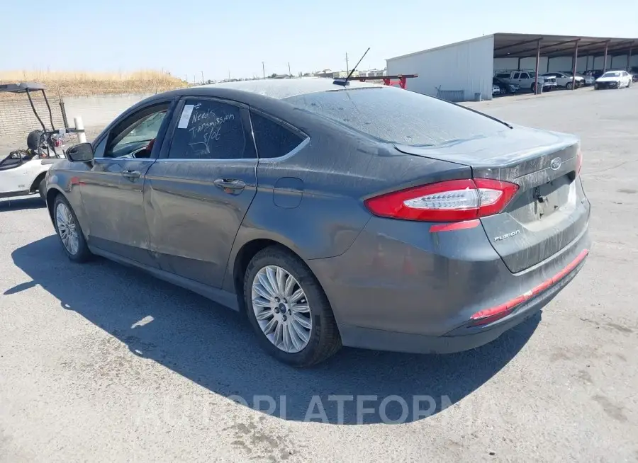 FORD FUSION HYBRID 2015 vin 3FA6P0UU4FR245739 from auto auction Iaai