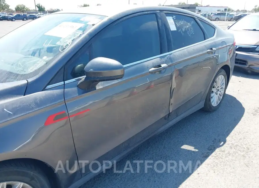 FORD FUSION HYBRID 2015 vin 3FA6P0UU4FR245739 from auto auction Iaai