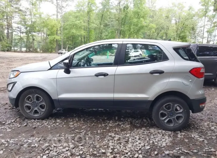 FORD ECOSPORT 2020 vin MAJ3S2FE3LC388274 from auto auction Iaai