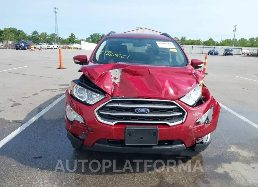 FORD ECOSPORT 2019 vin MAJ3S2GE0KC294091 from auto auction Iaai