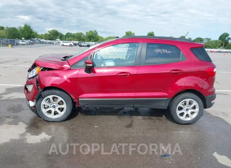 FORD ECOSPORT 2019 vin MAJ3S2GE0KC294091 from auto auction Iaai