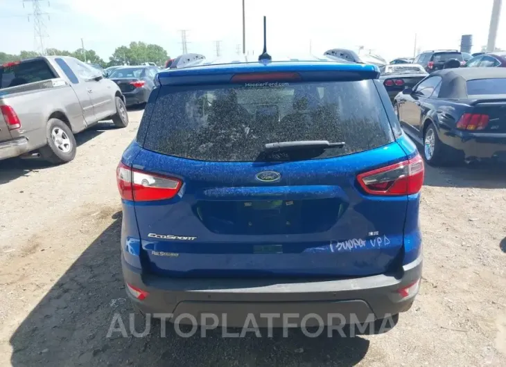 FORD ECOSPORT 2021 vin MAJ3S2GEXMC423893 from auto auction Iaai