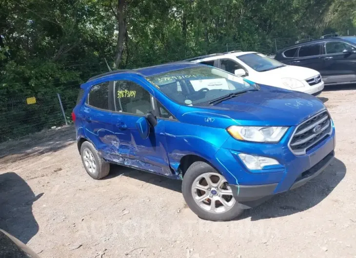 FORD ECOSPORT 2021 vin MAJ3S2GEXMC423893 from auto auction Iaai