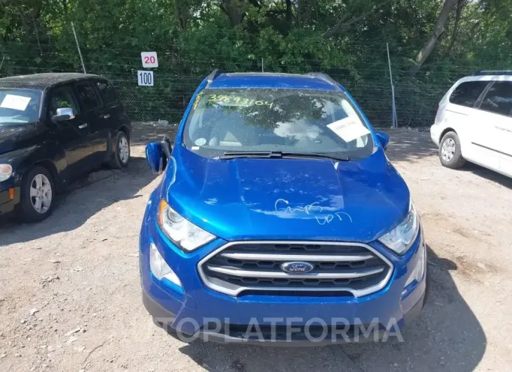 FORD ECOSPORT 2021 vin MAJ3S2GEXMC423893 from auto auction Iaai