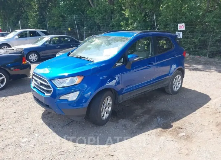 FORD ECOSPORT 2021 vin MAJ3S2GEXMC423893 from auto auction Iaai