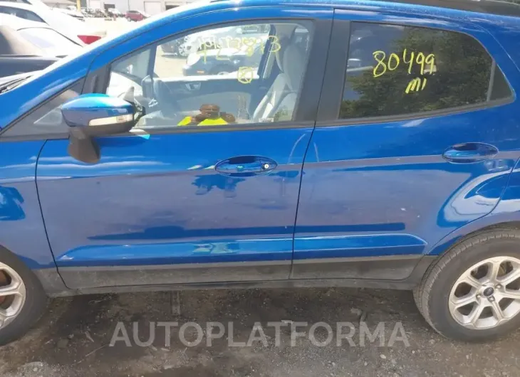 FORD ECOSPORT 2021 vin MAJ3S2GEXMC423893 from auto auction Iaai