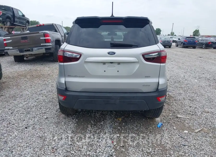 FORD ECOSPORT 2020 vin MAJ6S3JL2LC333873 from auto auction Iaai