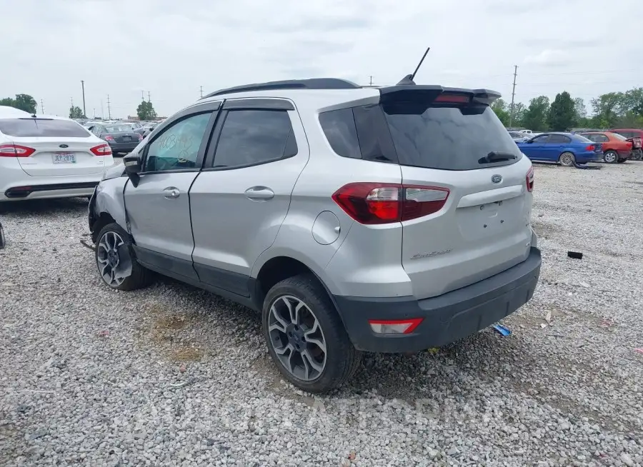 FORD ECOSPORT 2020 vin MAJ6S3JL2LC333873 from auto auction Iaai