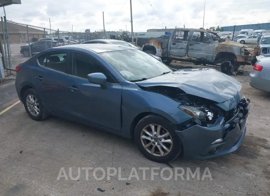 MAZDA MAZDA3 2015 vin 3MZBM1V7XFM224226 from auto auction Iaai