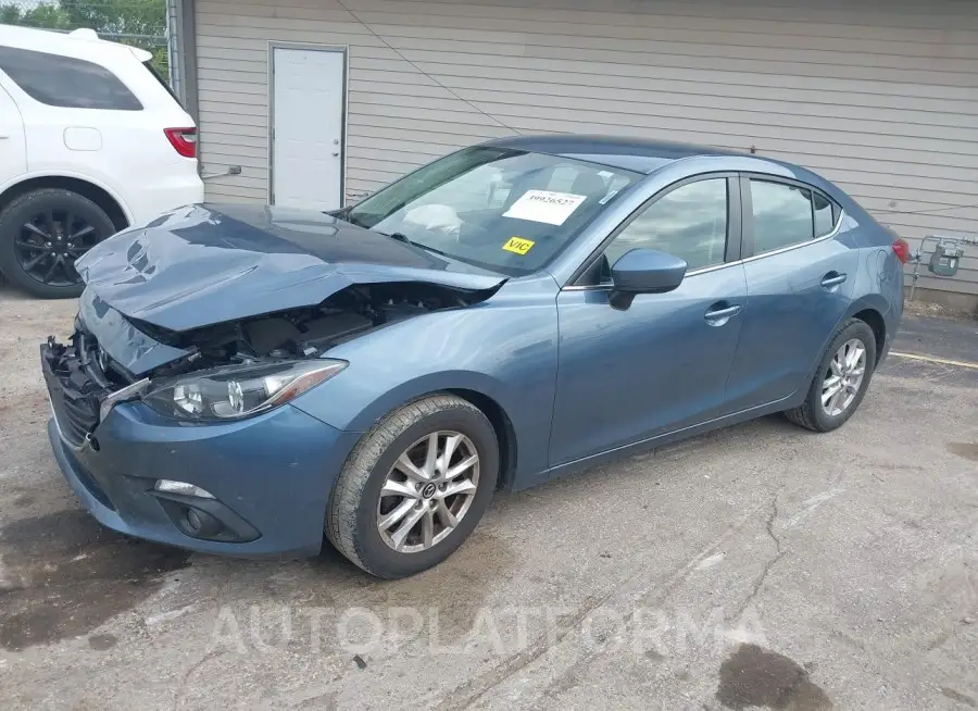 MAZDA MAZDA3 2015 vin 3MZBM1V7XFM224226 from auto auction Iaai