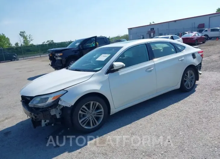 TOYOTA AVALON 2015 vin 4T1BK1EB1FU166379 from auto auction Iaai