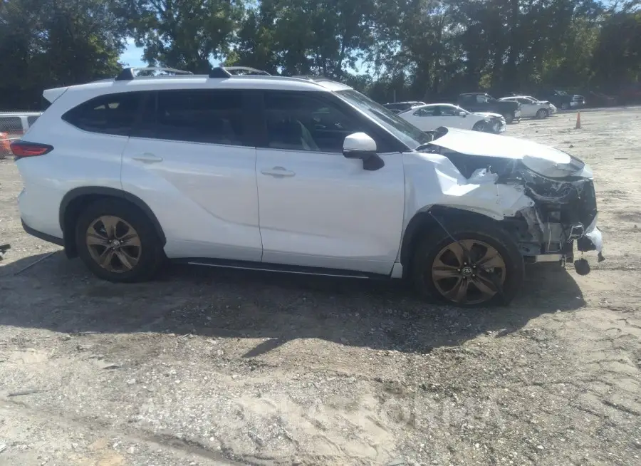 TOYOTA HIGHLANDER 2023 vin 5TDAARAH8PS527947 from auto auction Iaai