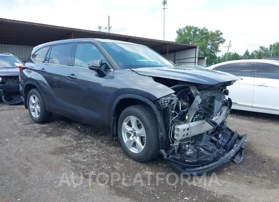 TOYOTA HIGHLANDER 2022 vin 5TDBZRBH4NS209137 from auto auction Iaai