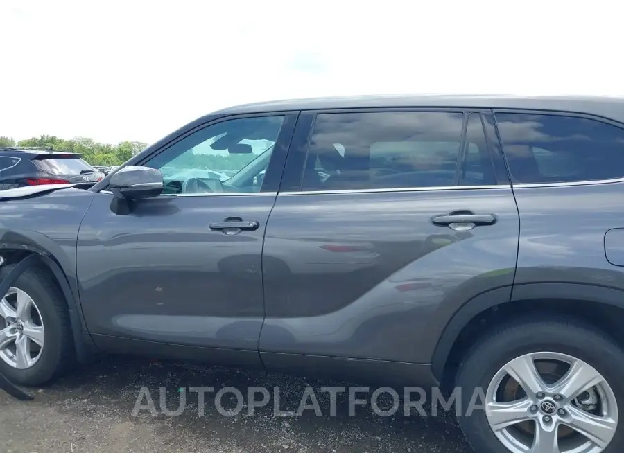 TOYOTA HIGHLANDER 2022 vin 5TDBZRBH4NS209137 from auto auction Iaai