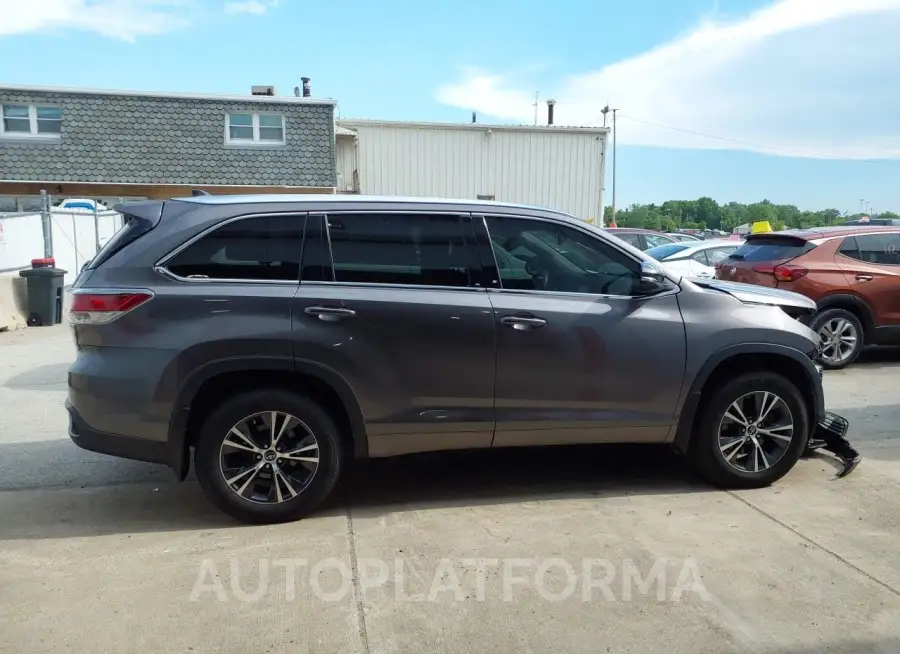 TOYOTA HIGHLANDER 2016 vin 5TDJKRFH0GS278274 from auto auction Iaai