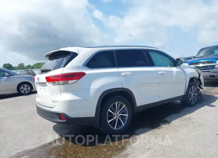 TOYOTA HIGHLANDER 2019 vin 5TDJZRFH8KS566290 from auto auction Iaai