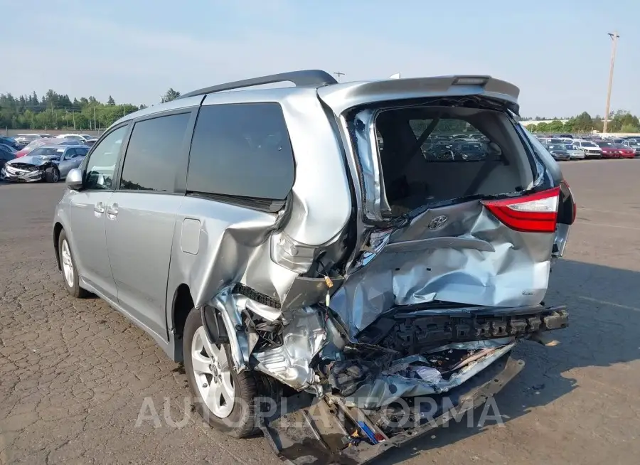 TOYOTA SIENNA 2019 vin 5TDKZ3DC7KS002235 from auto auction Iaai