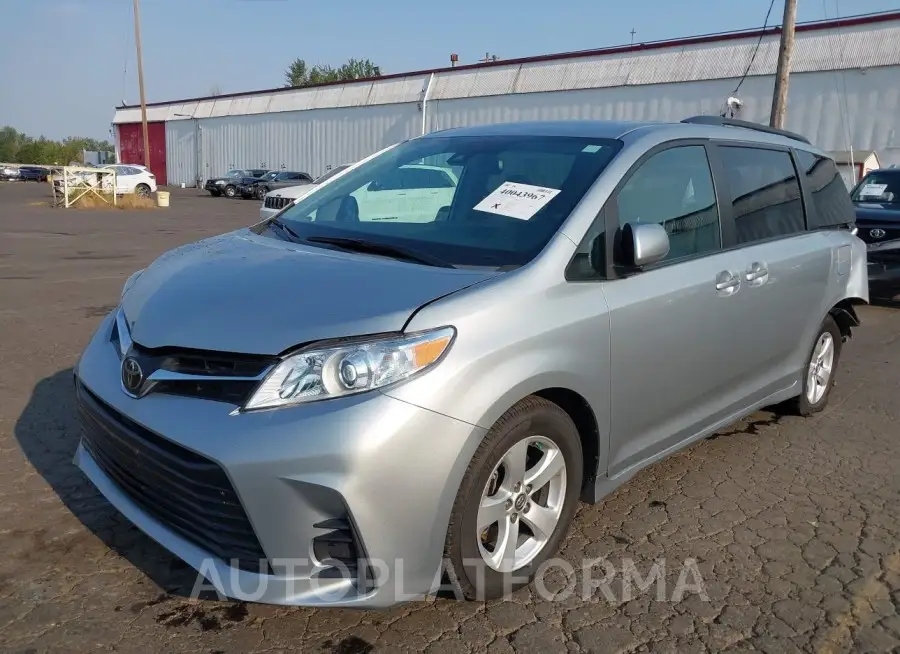 TOYOTA SIENNA 2019 vin 5TDKZ3DC7KS002235 from auto auction Iaai