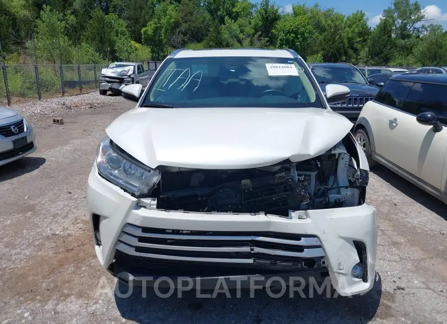 TOYOTA HIGHLANDER 2019 vin 5TDKZRFH0KS368680 from auto auction Iaai